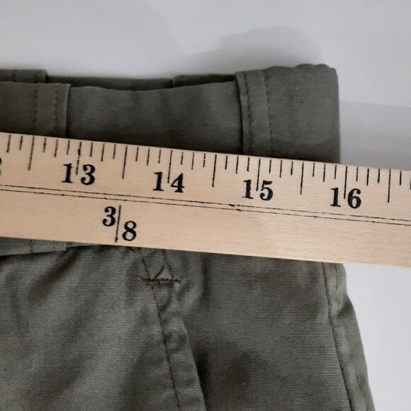 Vintage Willis & Geiger Bush Poplin Mens 32 Utility Field Pants Green Cargo 80s - Picture 12 of 15